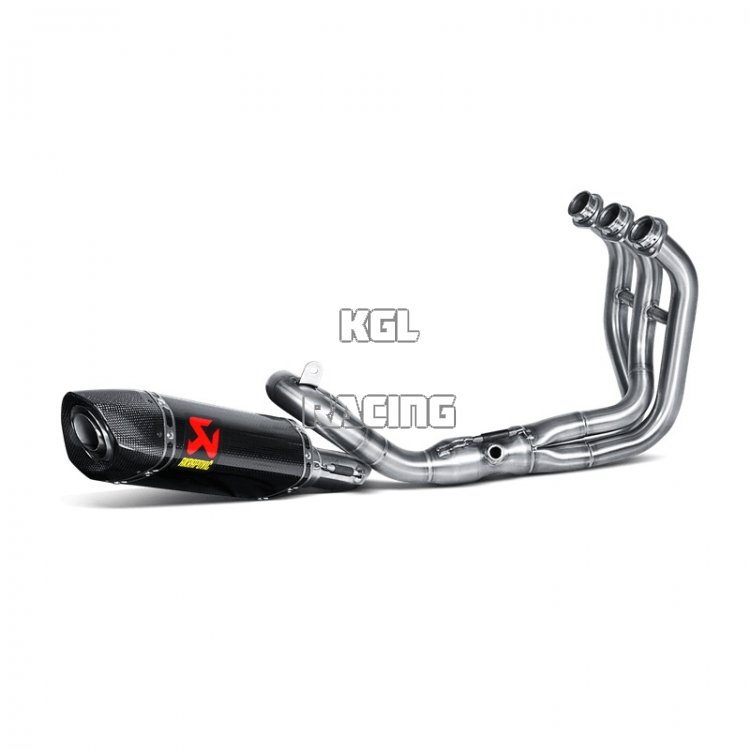 Akrapovic for YAMAHA XSR 900 - 2016 Compl. Systeem/Ligne Complete 2014 Carbon silencer not homologated - Click Image to Close