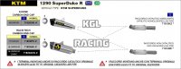 Arrow voor KTM 1290 SuperDuke 2014-2016 - Niet gekatalyseerde middenpijp