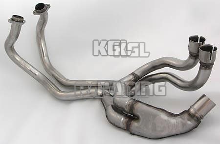 Down pipe stainless steel for HONDA VFR 800, 98-09 - Click Image to Close