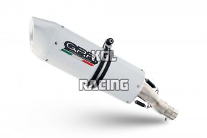 GPR for Honda Cb 400 X 2013/2015 - Homologated Slip-on silencer - Albus Ceramic