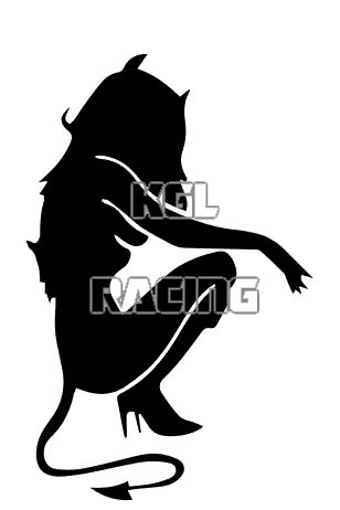 GIRL - DEVIL sticker - Click Image to Close