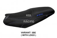 Seat cover compatible Kawasaki ZZR 1400 (06-20) Belize model - WITH LOGO - Blue