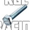 Hex bolt Galvanized 8.8 - M14 x 40mm - 50 pieces - Click Image to Close