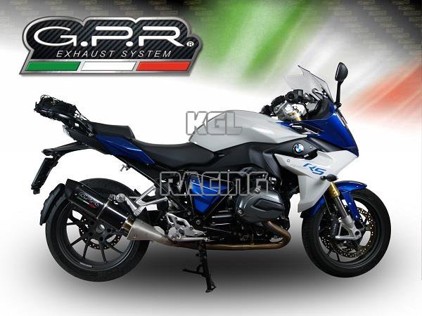 GPR for Bmw R 1200 Rs Lc 2015/16 - Homologated Slip-on - Furore Nero - Click Image to Close