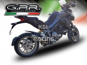 GPR pour Ducati Multistrada 1260 2018/20 Euro4 - Homologer Slip-on - Powercone Evo