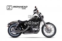 IXIL silencers Harley Davidson Sportster XL 883/1200, 14-16 - IXIL IRONHEAD