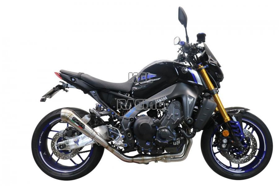 GPR for Yamaha Mt-09 Fj-09 2021/2022 Euro5 - Homologated with catalyst Full Line - Powercone Evo - Click Image to Close