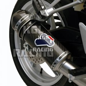 TERMIGNONI SLIP ON pour Honda CBR 250R 11->12 RELEVANCE -INOX/CARBONE