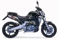 GPR voor Yamaha Mt-03 660 2006/13 - Gekeurde Dubbele slip-on Demper - Gpe Ann. Titaium