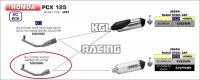 Arrow voor Honda PCX 125 2018/2019 - Racing collector Arrow voor Honda PCX 125 2018/2019 - Racing collector