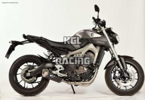 SPARK pour YAMAHA MT 09 (14-16) MT 09 Tracer (15-16) STANDARD MOUNTING - FULL SYSTEM,STANDARD mounting: silencer + collector