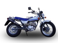 GPR pour Suzuki Rv 125 Van Van 2003/17 - Racing Slip-on - Furore Nero