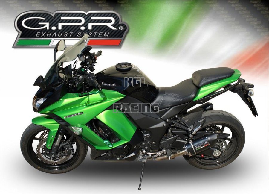 GPR pour Kawasaki Z 1000 Sx 2011/16 Euro3 - Homologer Double Slip-on - Furore Nero - Cliquez sur l'image pour la fermer