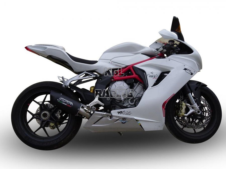 GPR for Mv Agusta Brutale 675 2012/15 - Homologated Slip-on - Furore Poppy - Click Image to Close