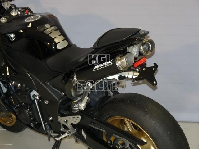 Bodis slip-on Yamaha R1 '09-'12 GP1 SS Black - Click Image to Close
