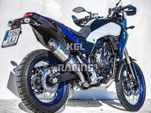 GPR pour Yamaha Tenere 700 2019/20 Euro4 - Homologer Slip-on - GP Evo4 Titanium