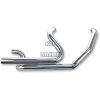 S&S CYCLE Exhaust HEADER DUAL SYSTEM CHROME - 95-08 HD Touring Models