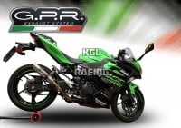 GPR voor Kawasaki Ninja 400 2018/22 - Racing Volledige uitlaat - Deeptone Inox