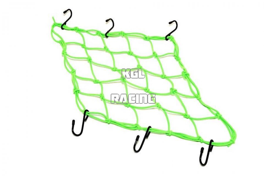 Luggage net lime green 40 cm x 40 cm - Click Image to Close