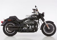 FALCON for HARLEY DAVIDSON SOFTAIL Breakout 107 (FXBR / FXBRS) 2018-2020 - FALCON Double Groove slip on exhaust (2-2)