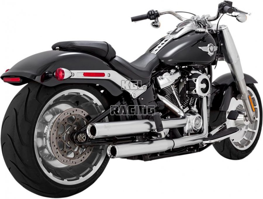 Vance & Hines Harley Davidson Softail FAT BOY '18-'23 - Eliminator 300 SLIP-ONS - Click Image to Close