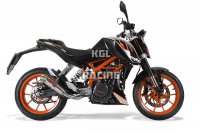 GPR pour Ktm Duke 390 2013/16 Euro3 - Homologer avec catalisateur Slip-on - Powercone Evo