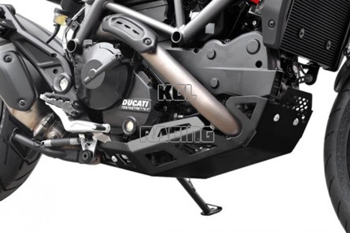 IBEX motor beschermings plaat Ducati Hypermotard / Hyperstrada 821 Bj. 2013- zwart - Klik op de afbeelding om het venster te sluiten