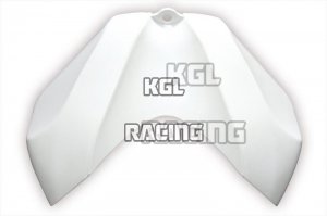 Fuel tank cover for GSX-R 600/750, 06-07, K6, K7, unpainted ABS, white. The fairing is made of high-quality ABS and has got all