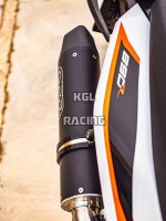 GPR voor Ktm Duke 890 L 2021/2022 - Racing slip-on Demper - Furore Nero