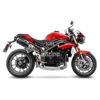 LEOVINCE pour TRIUMPH SPEED TRIPLE 1050 R/S '16-'17 - LV ONE EVO CARBON (PAIR)
