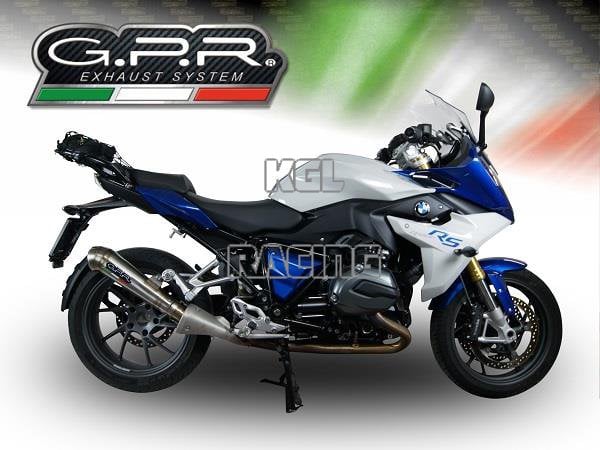 GPR for Bmw R 1200 Rs Lc 2017/19 Euro4 - Homologated Slip-on - Powercone Evo - Click Image to Close