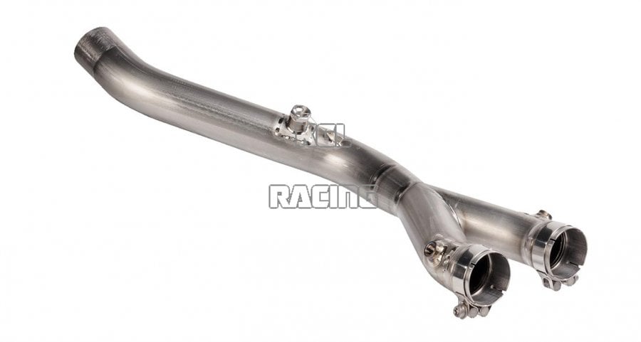 Akrapovic for YAMAHA MT-10 ABS 2022-2024 - Decat pipe Titanium - Click Image to Close