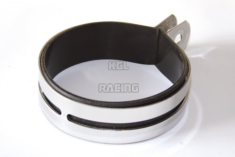 IXIL universal exhaust clamp round 115 mm INOX / per piece - Click Image to Close