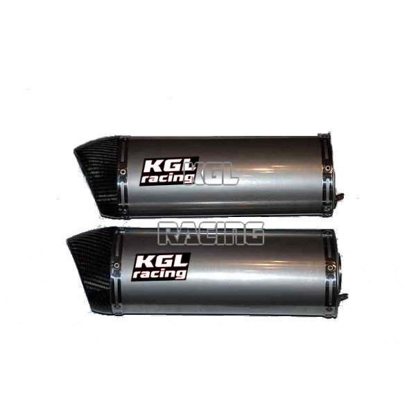KGL Racing silencers HONDA HORNET CB 900 - SPECIAL TITANIUM - Click Image to Close