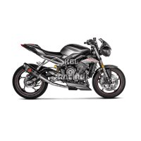 Akrapovic for TRIUMPH Street Triple 765 S / R / RS '17-'19 CARBON silencer not homologated