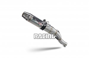 GPR for Honda Cb 400 F 2013/2015 - Homologated Slip-on silencer - Deeptone Inox
