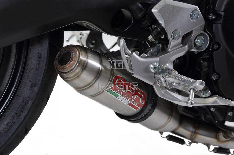 GPR for Yamaha Mt-09 / Fz-09 2014/16 Euro3 - Homologated Slip-on - Deeptone Inox - Click Image to Close