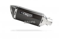 COBRA CR2 HEXAGON Slip-on demper Honda CB 500 F / CB 500 X / CBR 500 R - 2013-> - Carbon