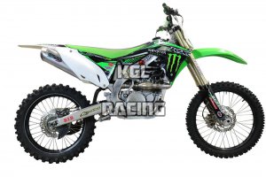 GPR pour Kawasaki Kx 450 F 2012-15 - with motocross FIM Dbkiller System complet - Pentacross Inox
