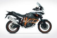 ZARD voor KTM 1190 Adventure gekeurde Slip-On demper Penta Style INOX