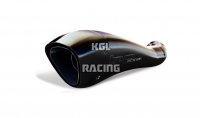 HP CORSE pour KTM DUKE 390 - Silencieux HYDROFORM (RACE) Inox black