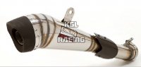 ENDY silencer for KAWASAKI ER 6 N / ER 6 F '12-'16 (Full Exhaust System) - BRUTALE
