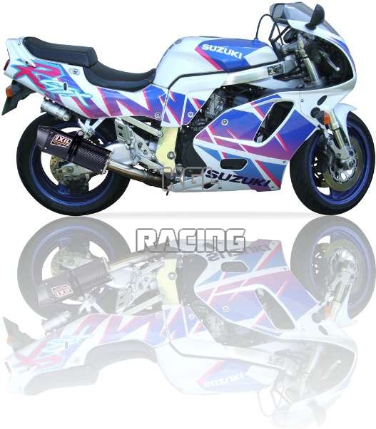 IXIL silencer Suzuki GSX-R 750 RW 92/95 Hexoval Carbon 2 in 1 - Click Image to Close