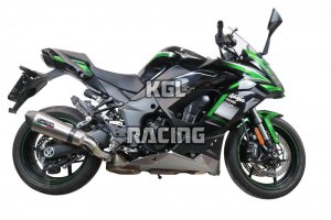 GPR pour Kawasaki Ninja 1000 Sx 2021/2022 e5 - Silencieux homologer GP Evo4 Titanium
