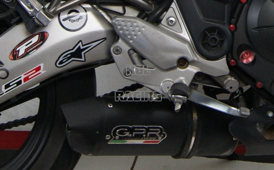 GPR pour Cf Moto 650 Nk 2012/16 - Homologer Slip-on - Furore Nero - Cliquez sur l'image pour la fermer