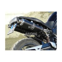 KGL Racing silencers Yamaha MT-01 - ROUND CARBON