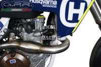 GPR for Husqvarna FS 450 2016 - 2017 Racing with dbkiller not homologated Full Line - Furore Nero