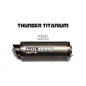 KGL Racing demper KTM 1290 Superduke '17-'18 (euro4) - POWER OVAL TITANIUM