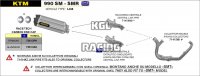 Arrow pour KTM 990 SM/SMR 2008-2013 - Collecteurs racings