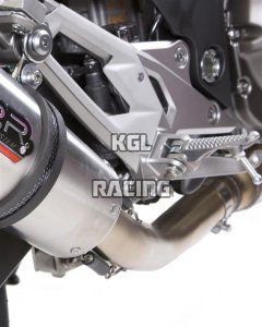 GPR voor Kawasaki Z 800 2013/16 Euro3 - Gekeurde slip-on Demper - M3 Inox